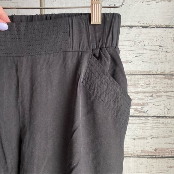 NWT Arden B Black convertible silky pants - Picture 2 of 11